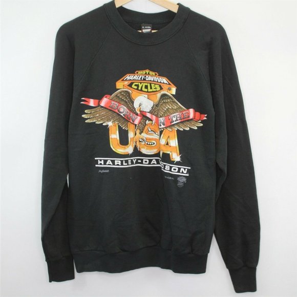 Screen Stars Other - VTG Harley Davidson Made In USA Sweatshirt D507